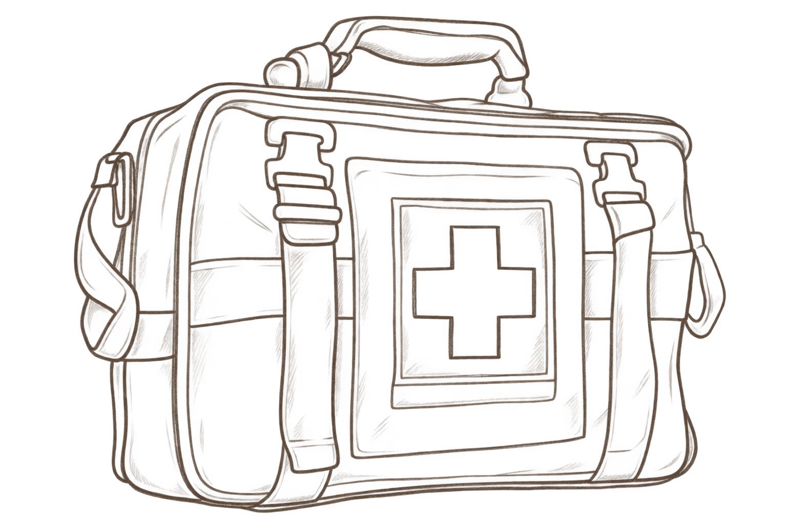 Illustration of a medical bag