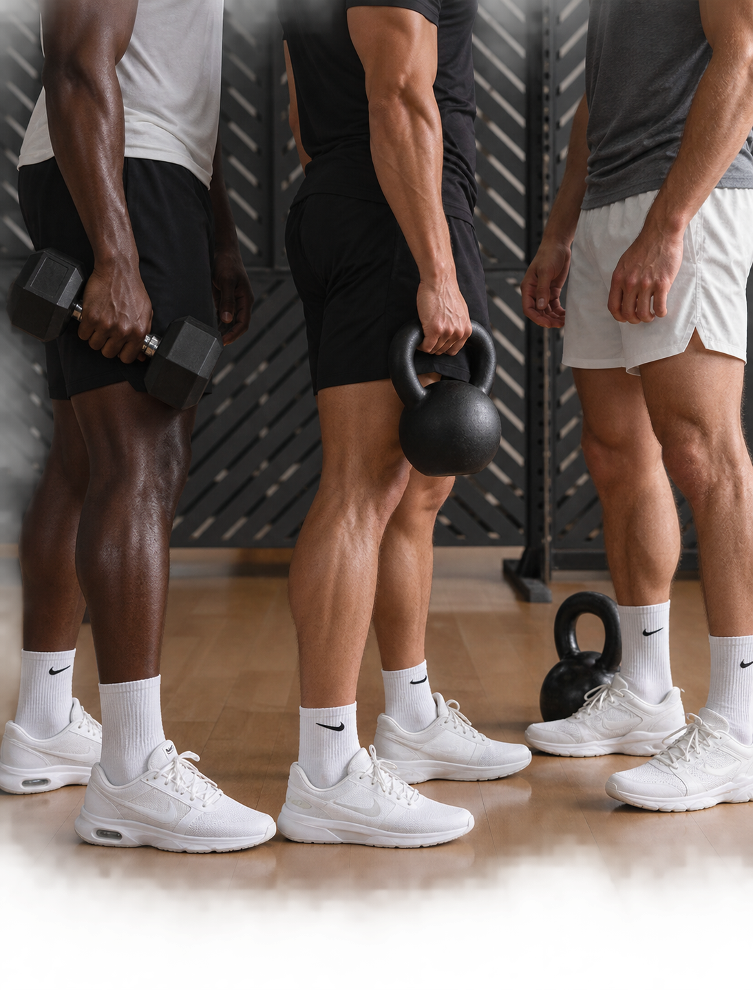Members training with kettlebells at Anvil